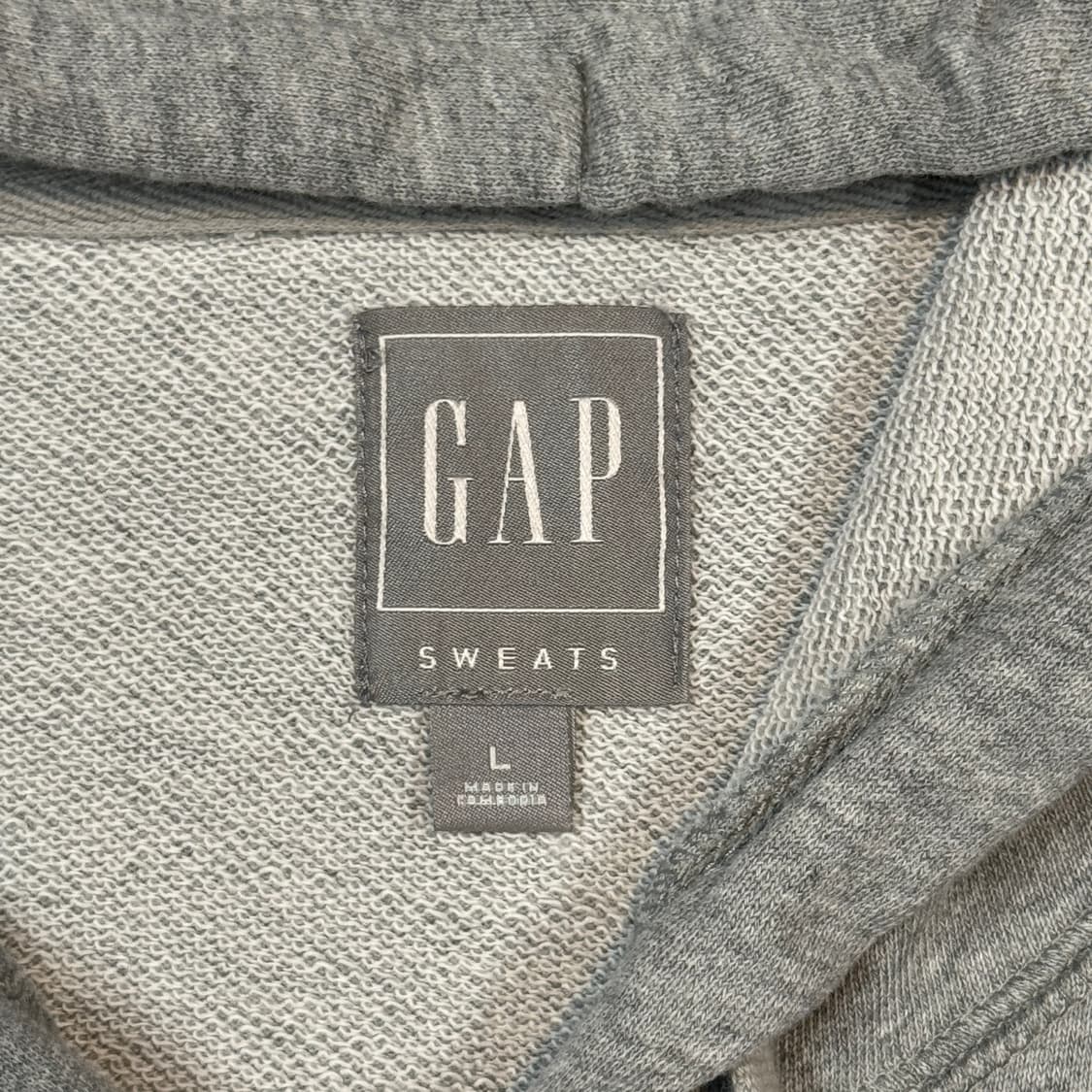 L) GAP 갭 그레이 후드집업 상품이미지7