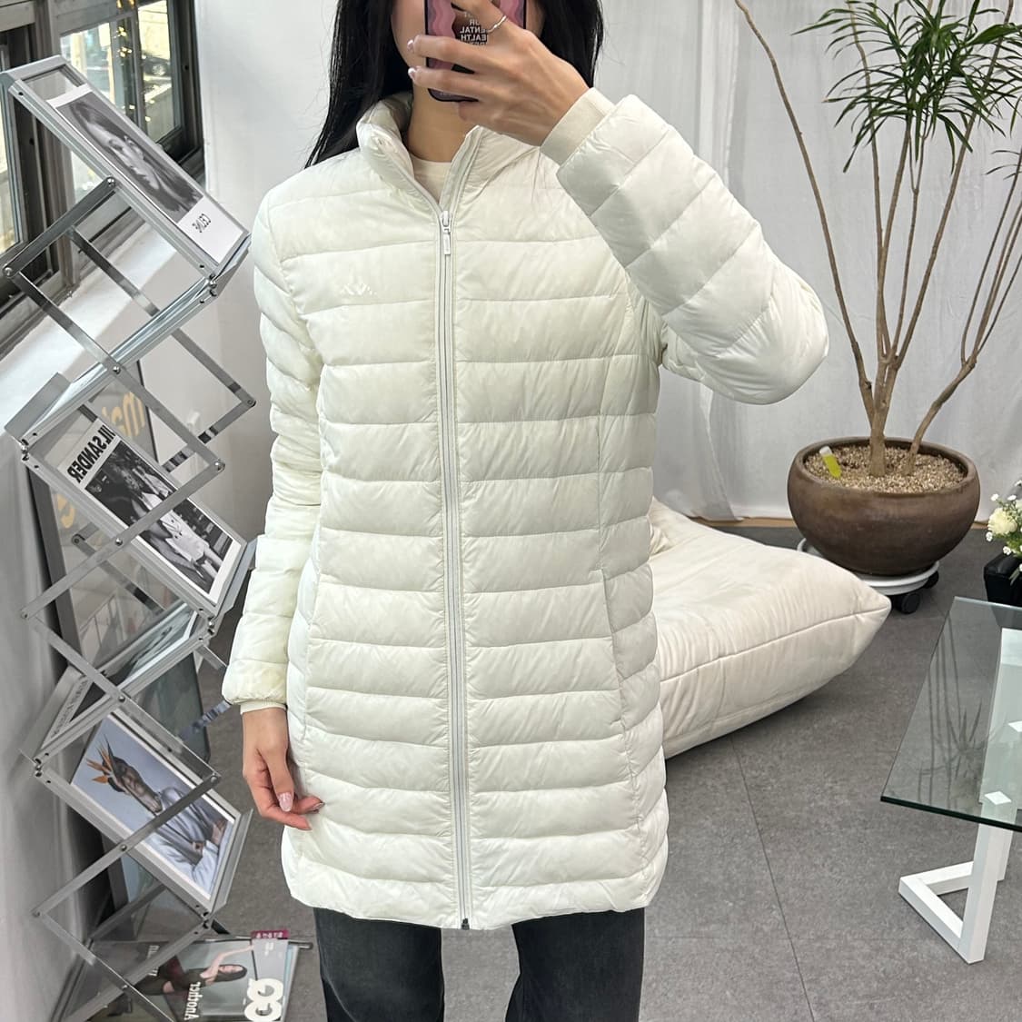 카파 롱 경량패딩 상품이미지3