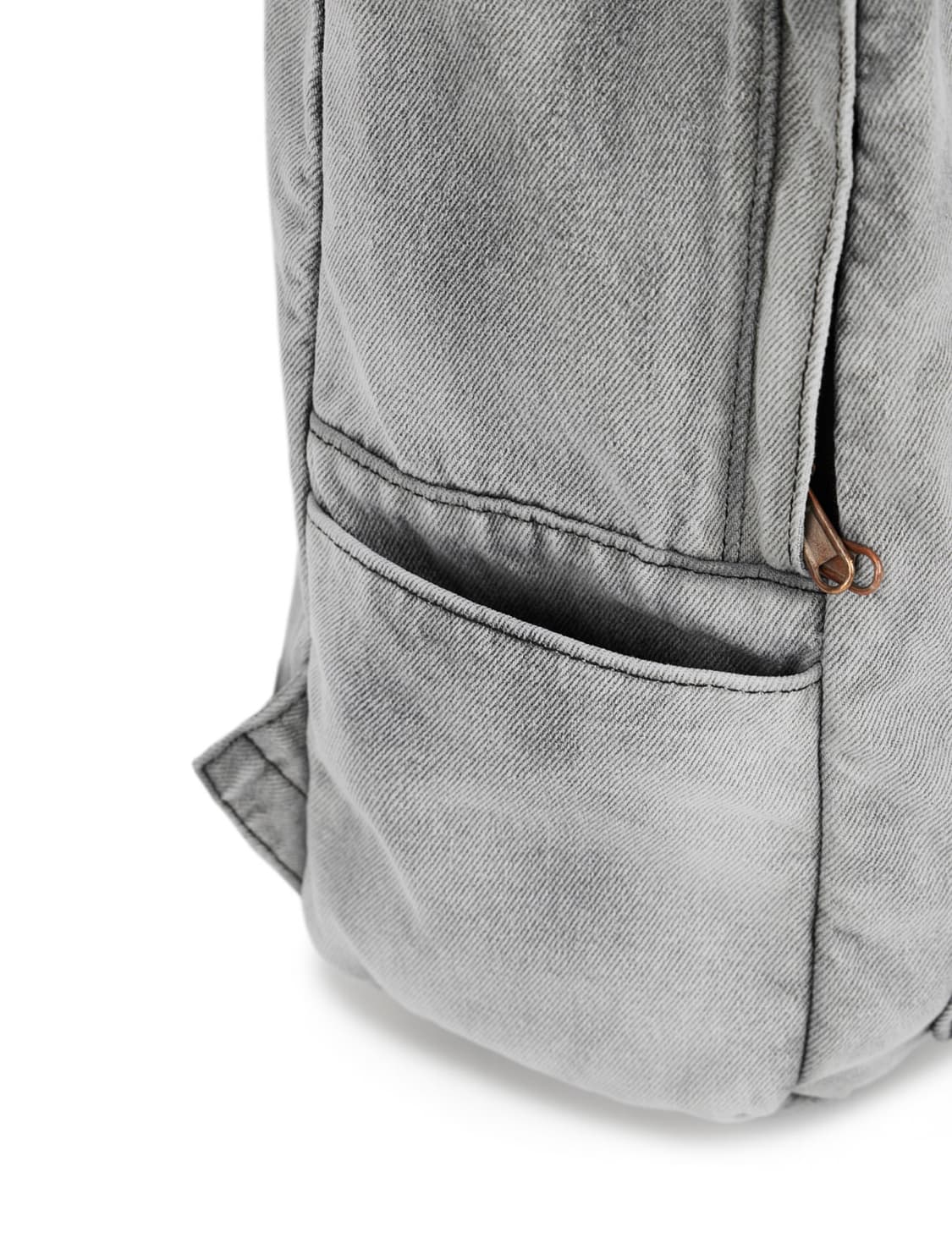 다이닛 deinet 로고 데님 백팩 블랙 상품이미지4