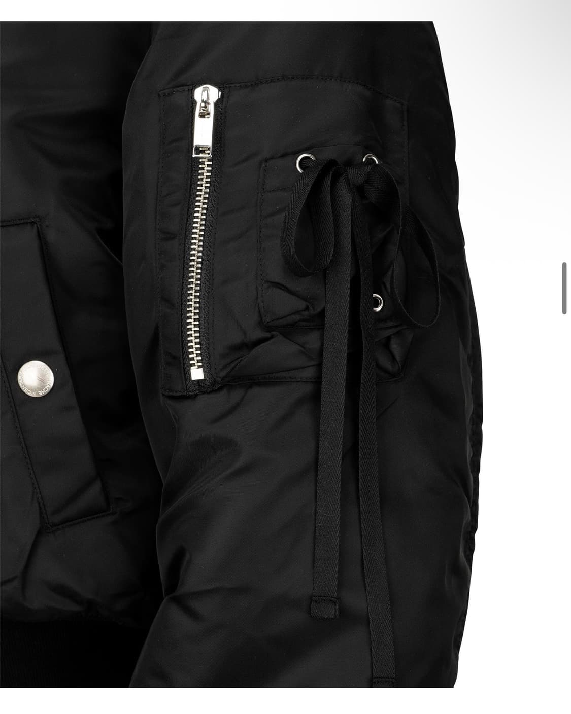 나체 크롭 봄버자켓 상품이미지5