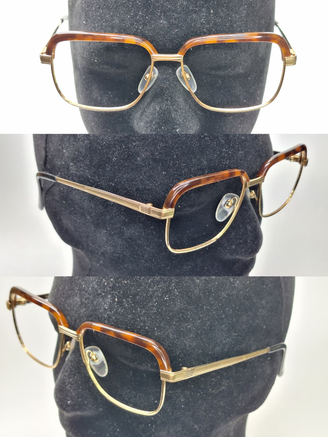 일본제 베스트 셀렉션 by 샤르망 DEFI 티타늄 금도금 하금테 안경테  상품이미지9