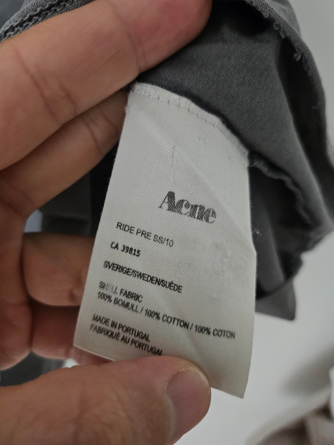 아크네스튜디오 Acne Studio 포켓 티
 상품이미지6