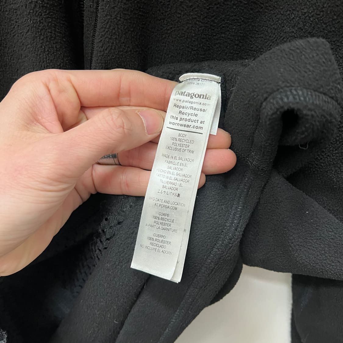 파타고니아 맨즈 마이크로디 플리스 자켓 2XL 상품이미지4