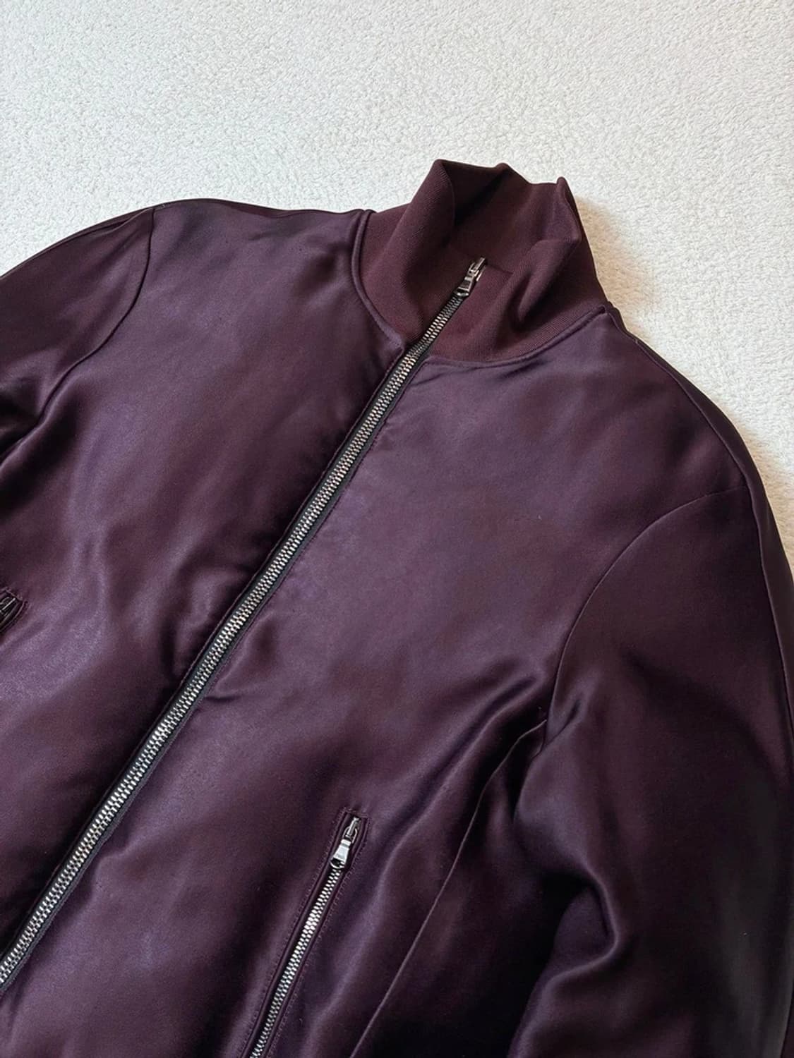 우영미 하이넥 리버시블 구스다운 봄버 자켓 PN6815 상품이미지2