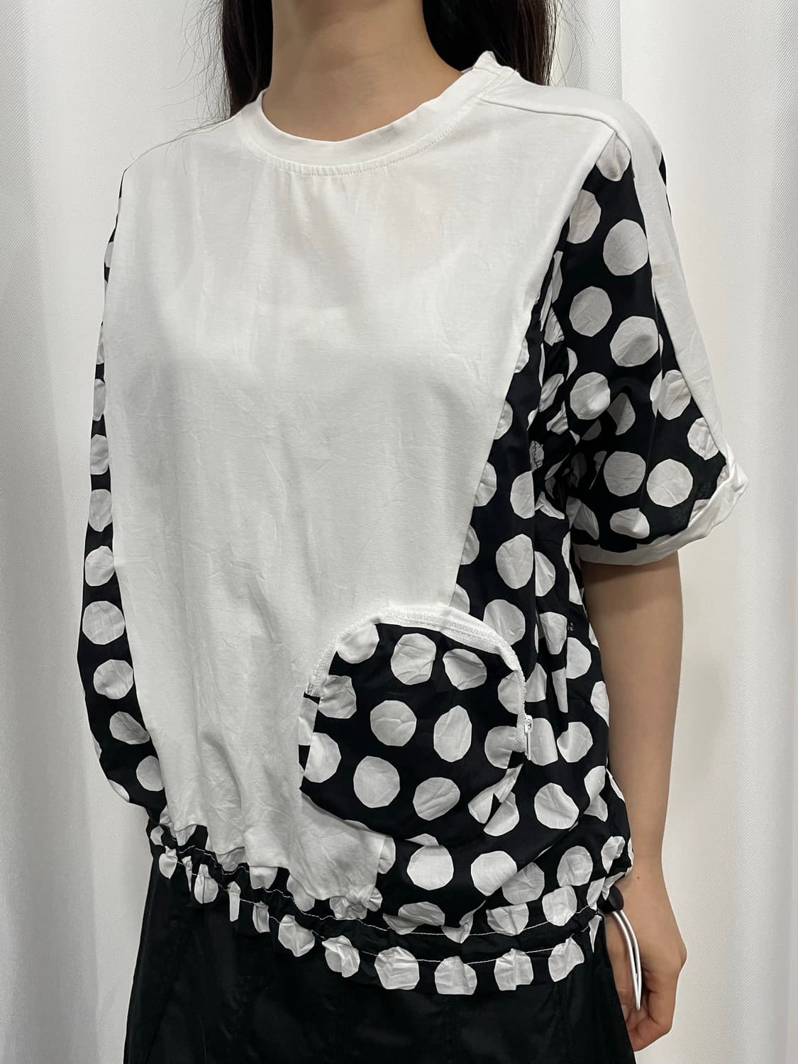 trube dot pocket string top 상품이미지2