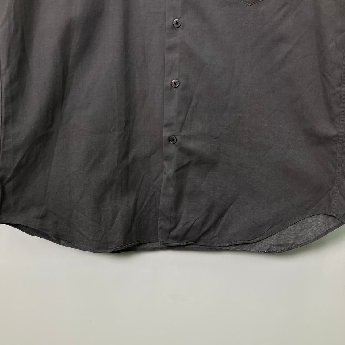 요지 야마모토 AAR 그레이 셔츠 L 상품이미지5