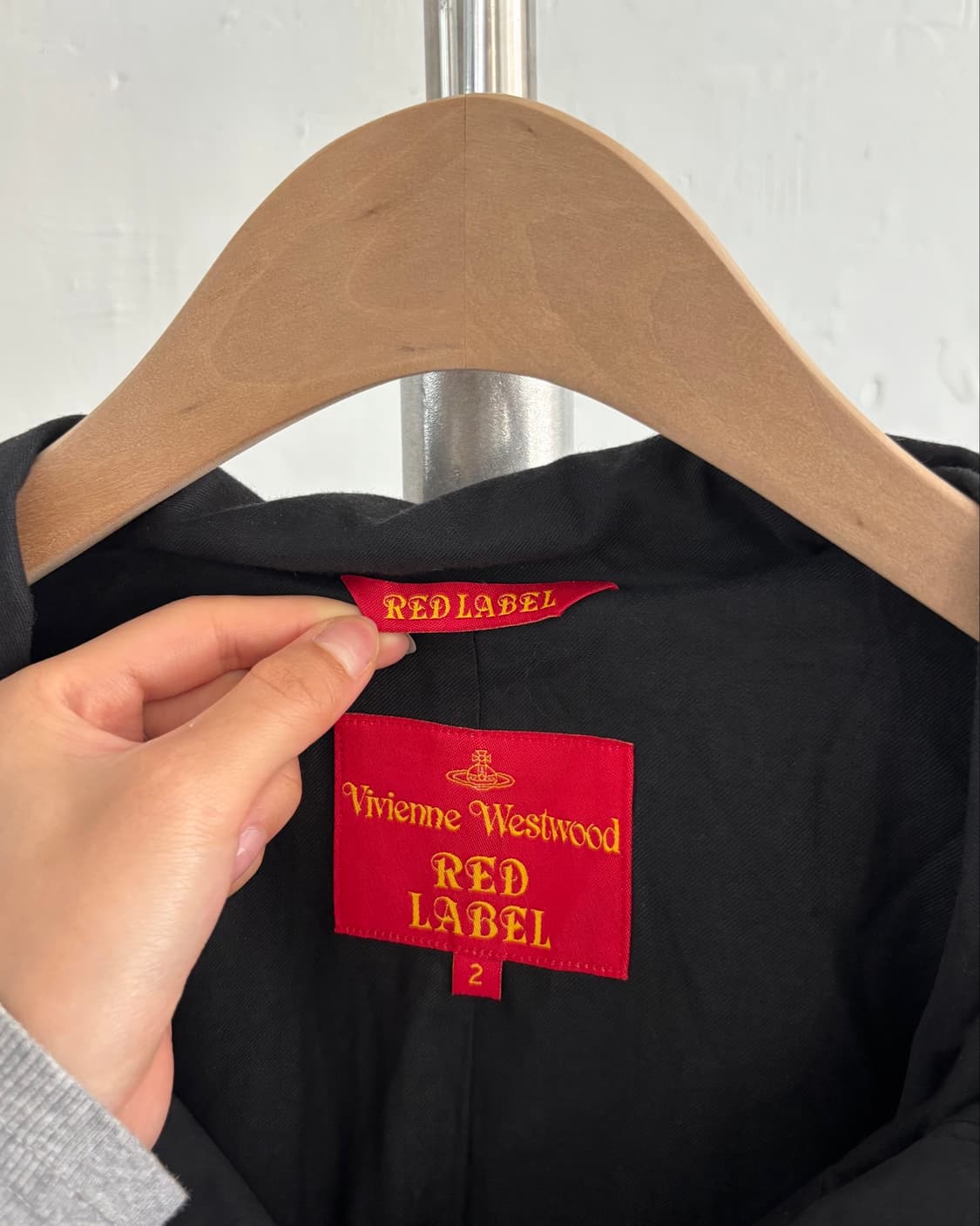 Vivienne Westwood 비비안웨스트우드 레드라벨 블랙 후드 자켓 상품이미지6