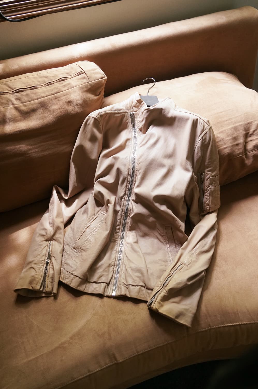 릭오웬스 몰리노 레더 자켓 상품이미지1