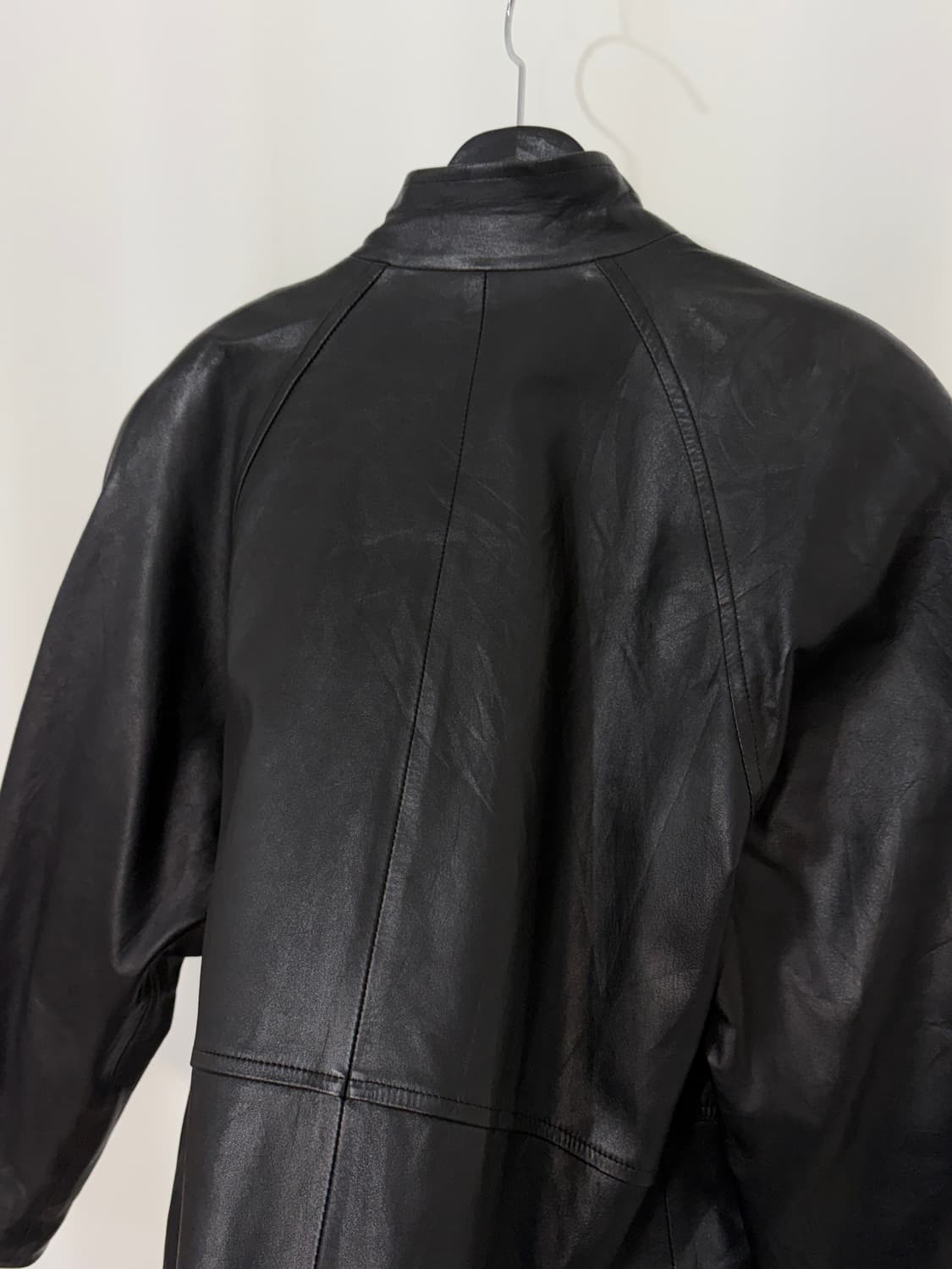vintage sheep skin leather jacket  상품이미지5