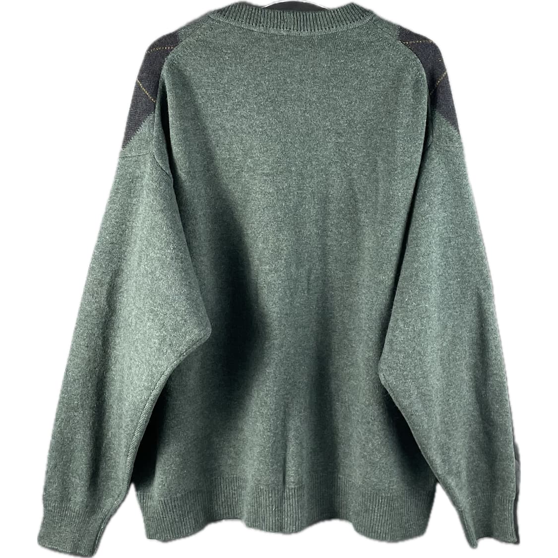 [XL] 라일앤스콧 아가일 퓨어 램스울 가디건 상품이미지2