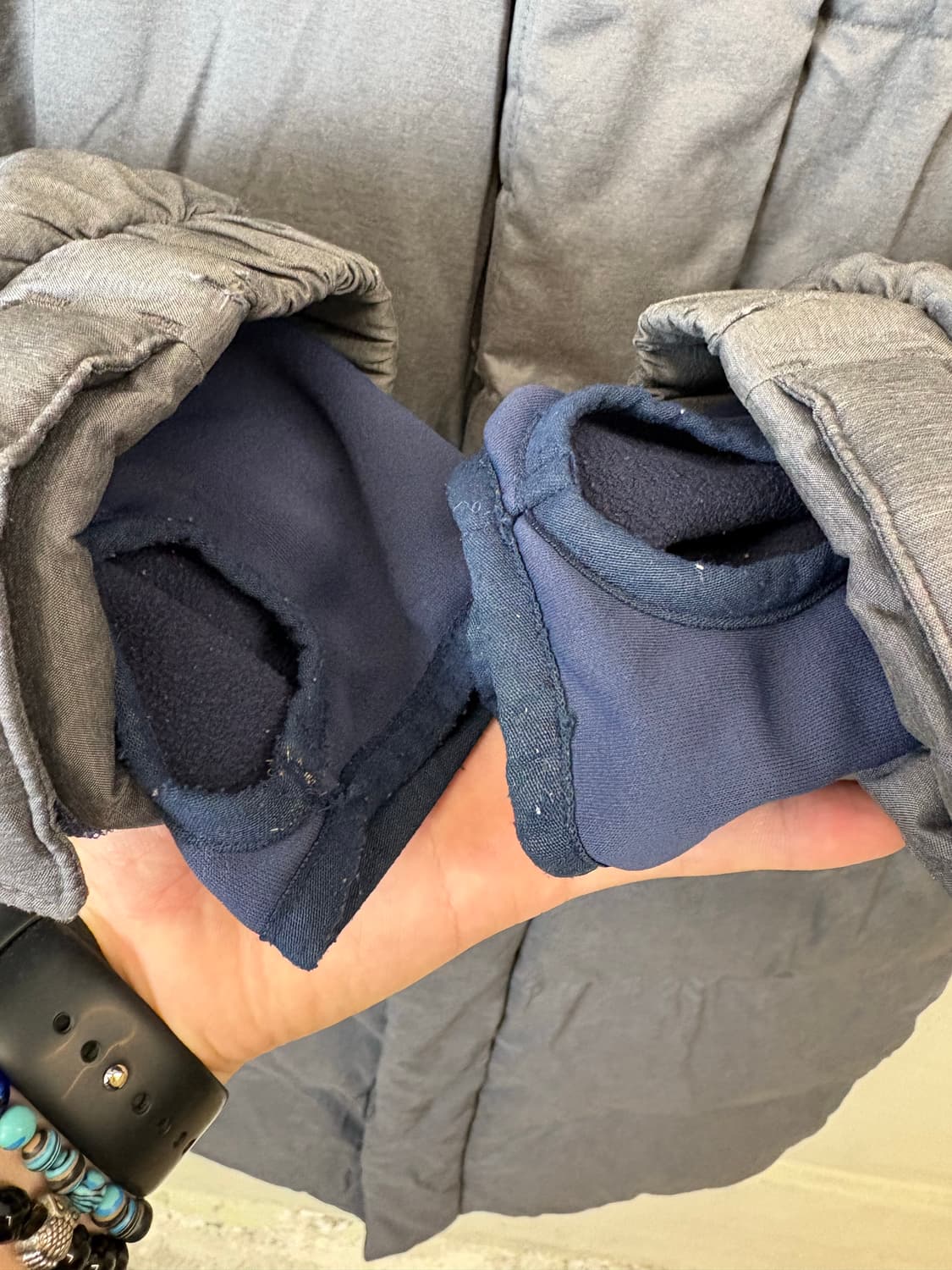 노스페이스 평창 롱패딩 그레이 상품이미지7