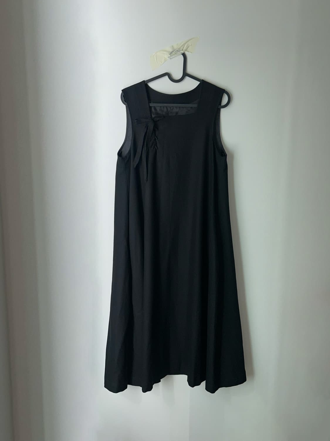 Vintage 울 스퀘어넥 원피스 상품이미지2