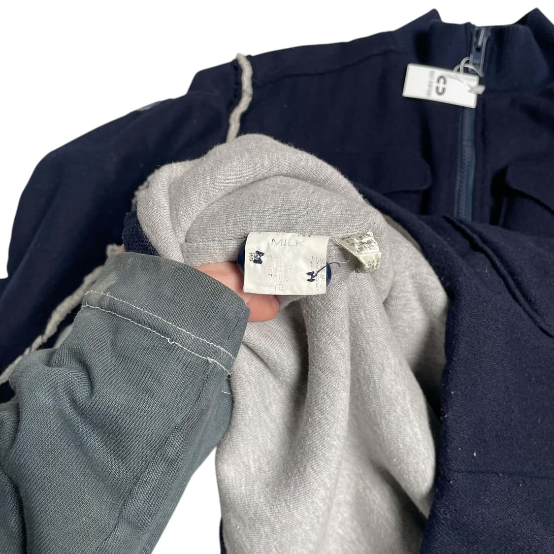 Milkboy 울블렌드 별 스냅 밀리터리 자켓 상품이미지10