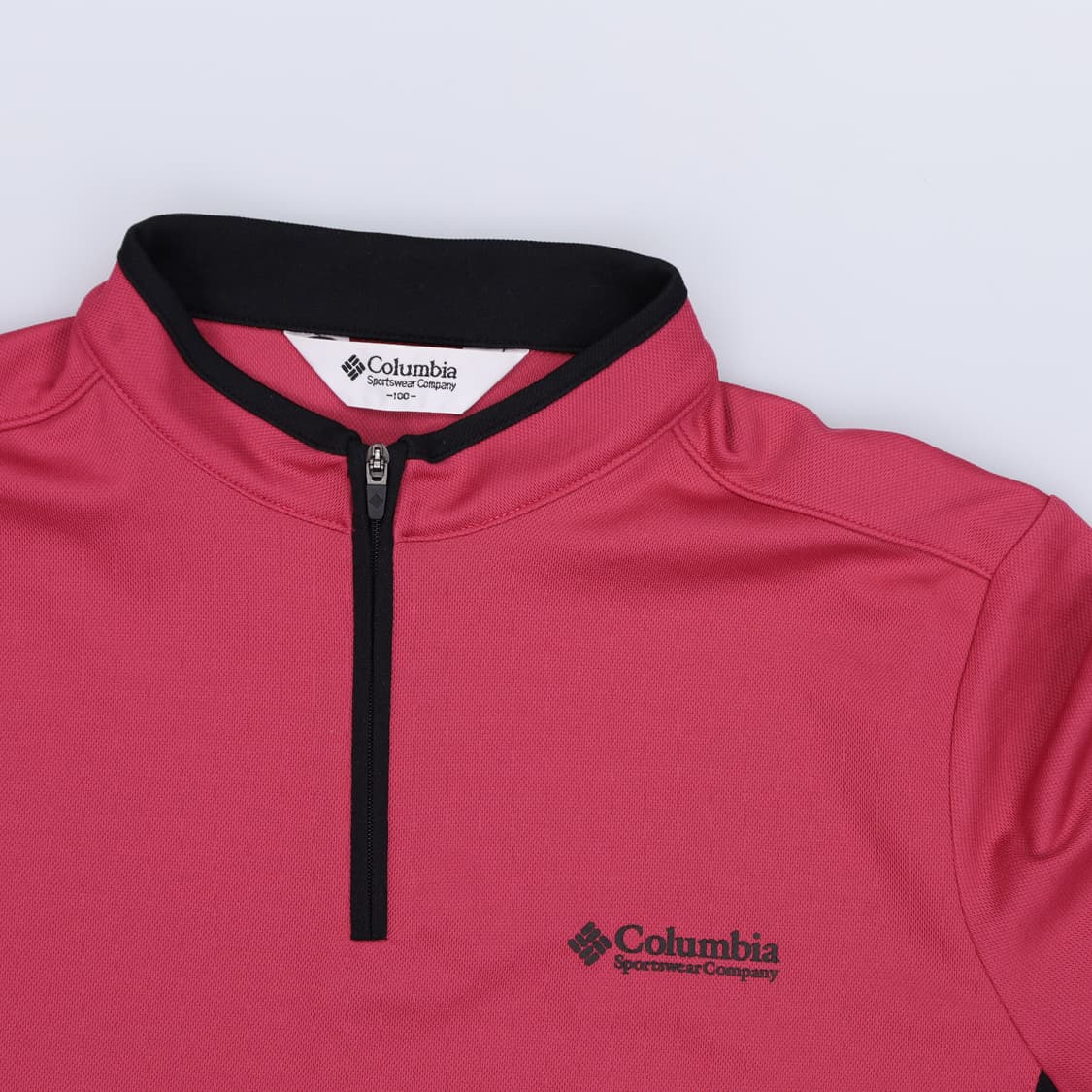 100 컬럼비아 반집업 반팔티셔츠 0331H1 상품이미지3