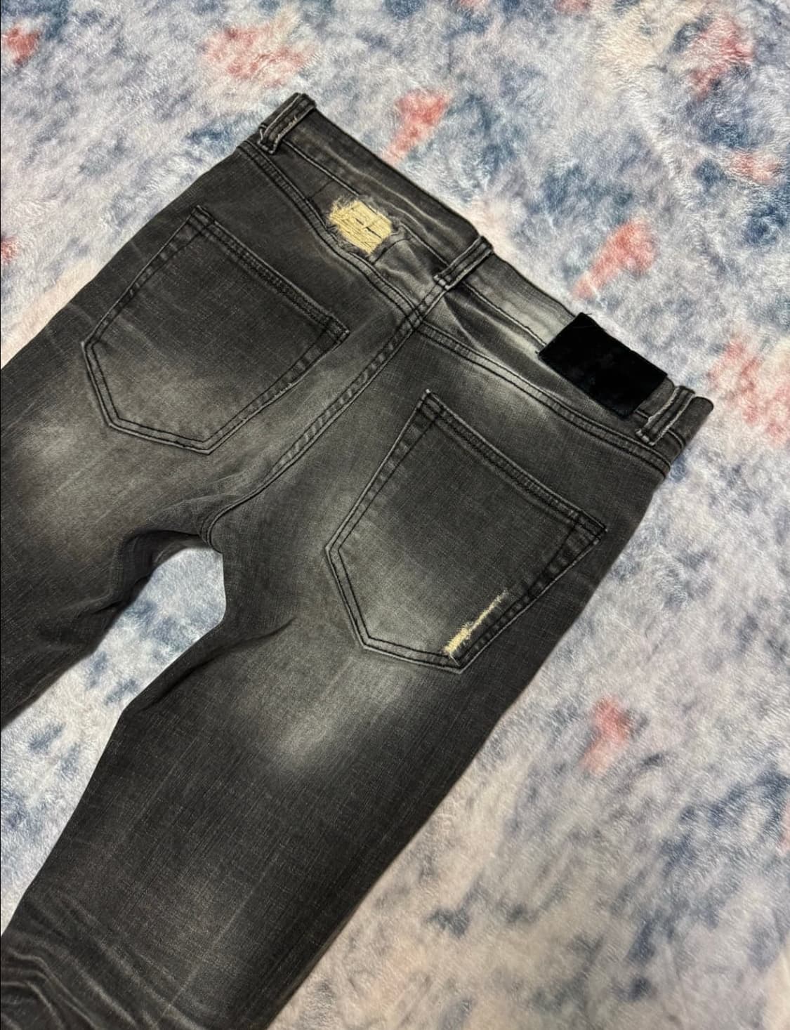 Goa OOs archive damage zipper flare deni 상품이미지6