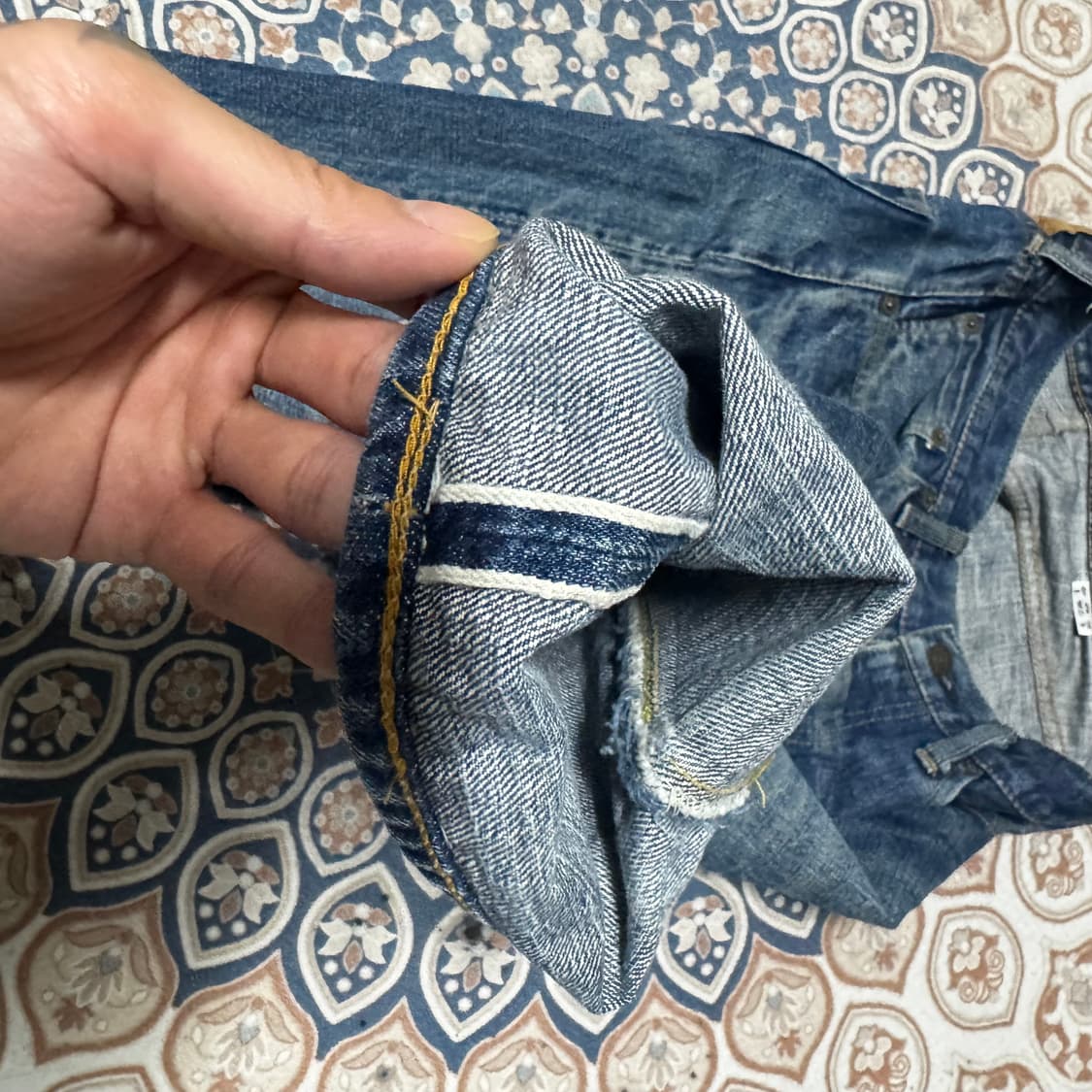 오어슬로우 셀비지 데님 상품이미지6