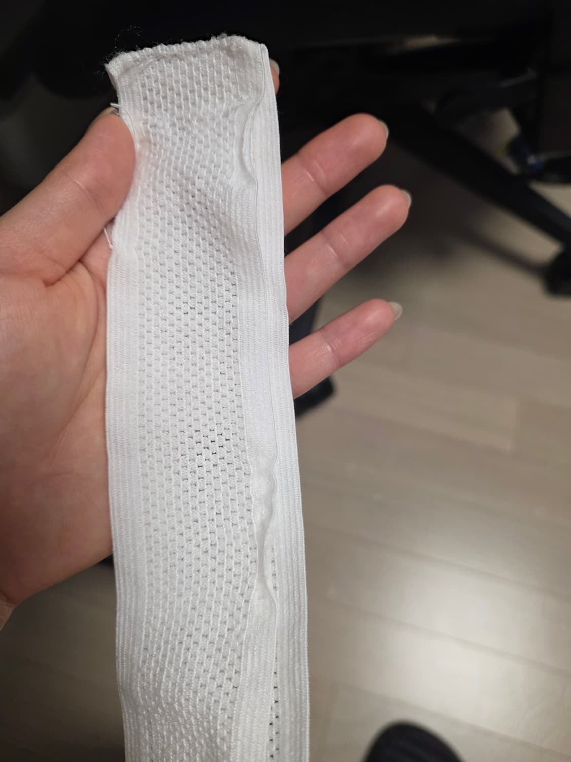 OJOS Bandage Mesh T-shirt / White 상품이미지5