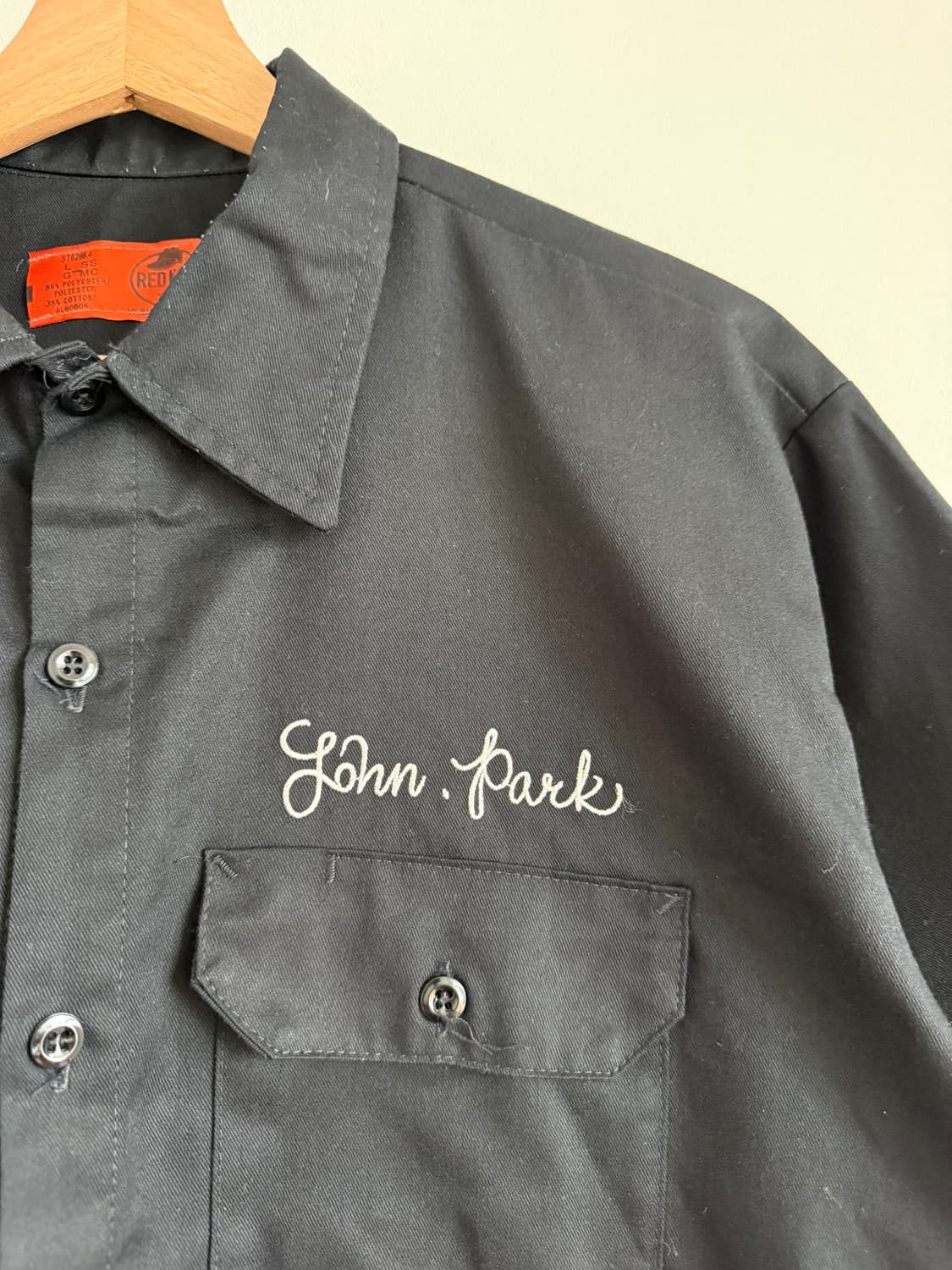 레드캡(RED CAP) 워크 하프 셔츠 반팔셔츠 상품이미지4