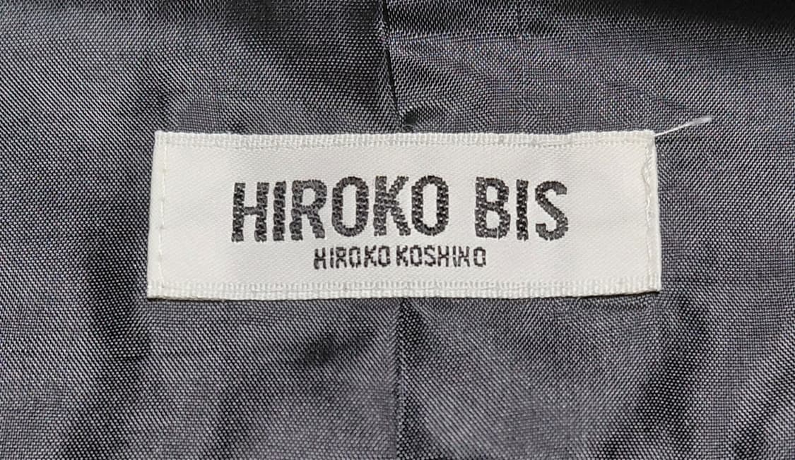 [66~77]  HIROKO BIS 메탈릭 스퀘어 패턴 후크 베스트 상품이미지6