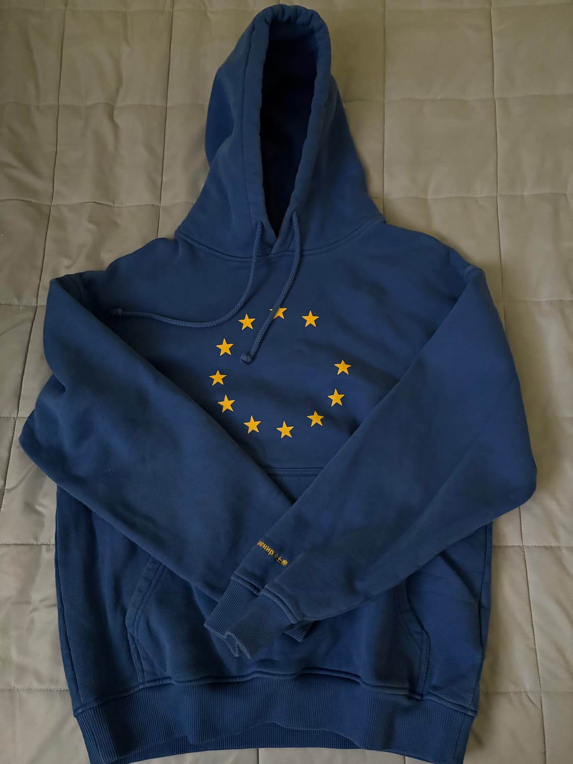 수베니어 오피셜 후드티 블루 M 상품이미지1