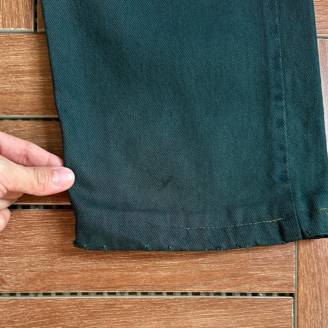 90‘s Levi’s 505 post dyeing cotton pants 상품이미지6