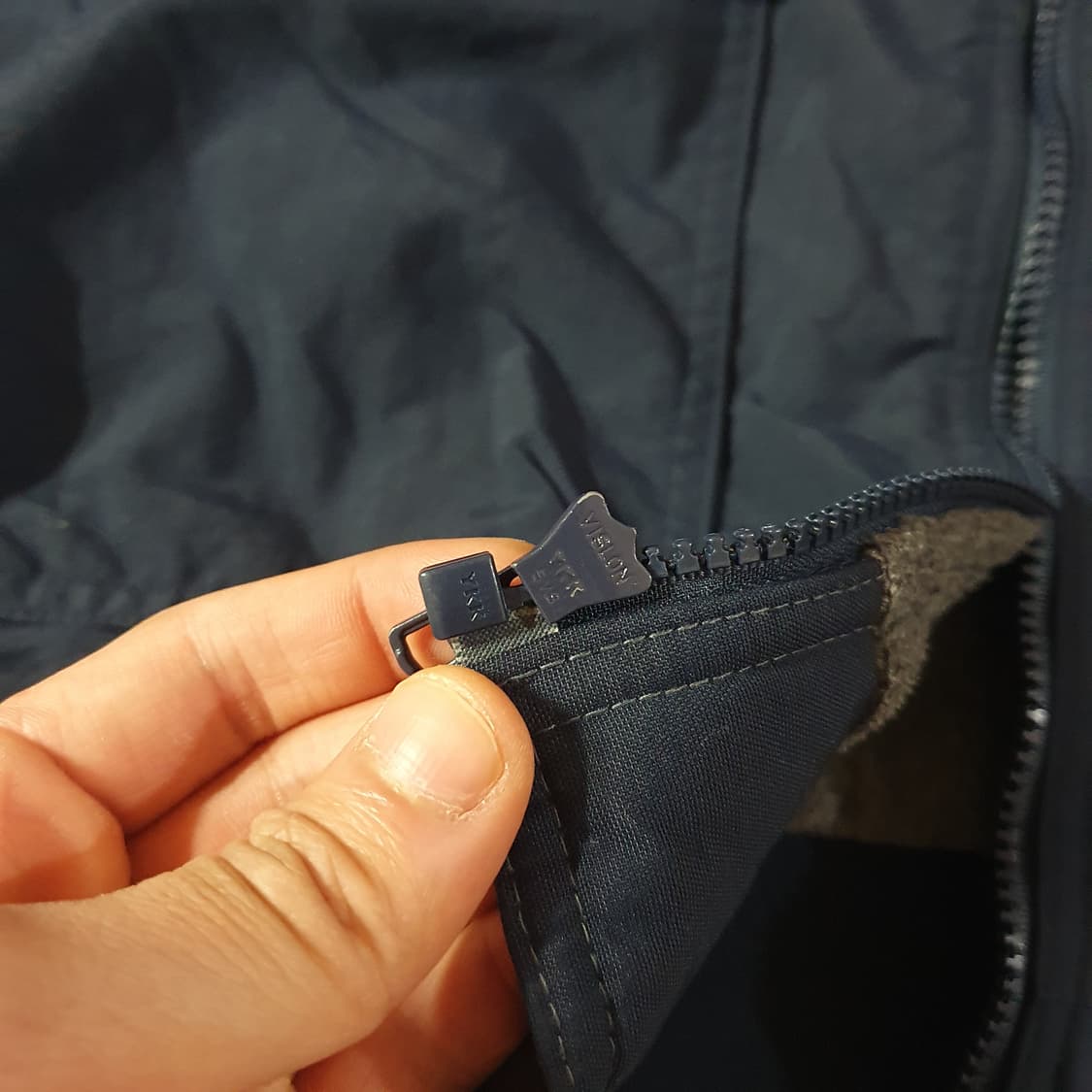 Wear Guard 웨어가드 후드 웜업 자켓 L 105 다크네이비 상품이미지7