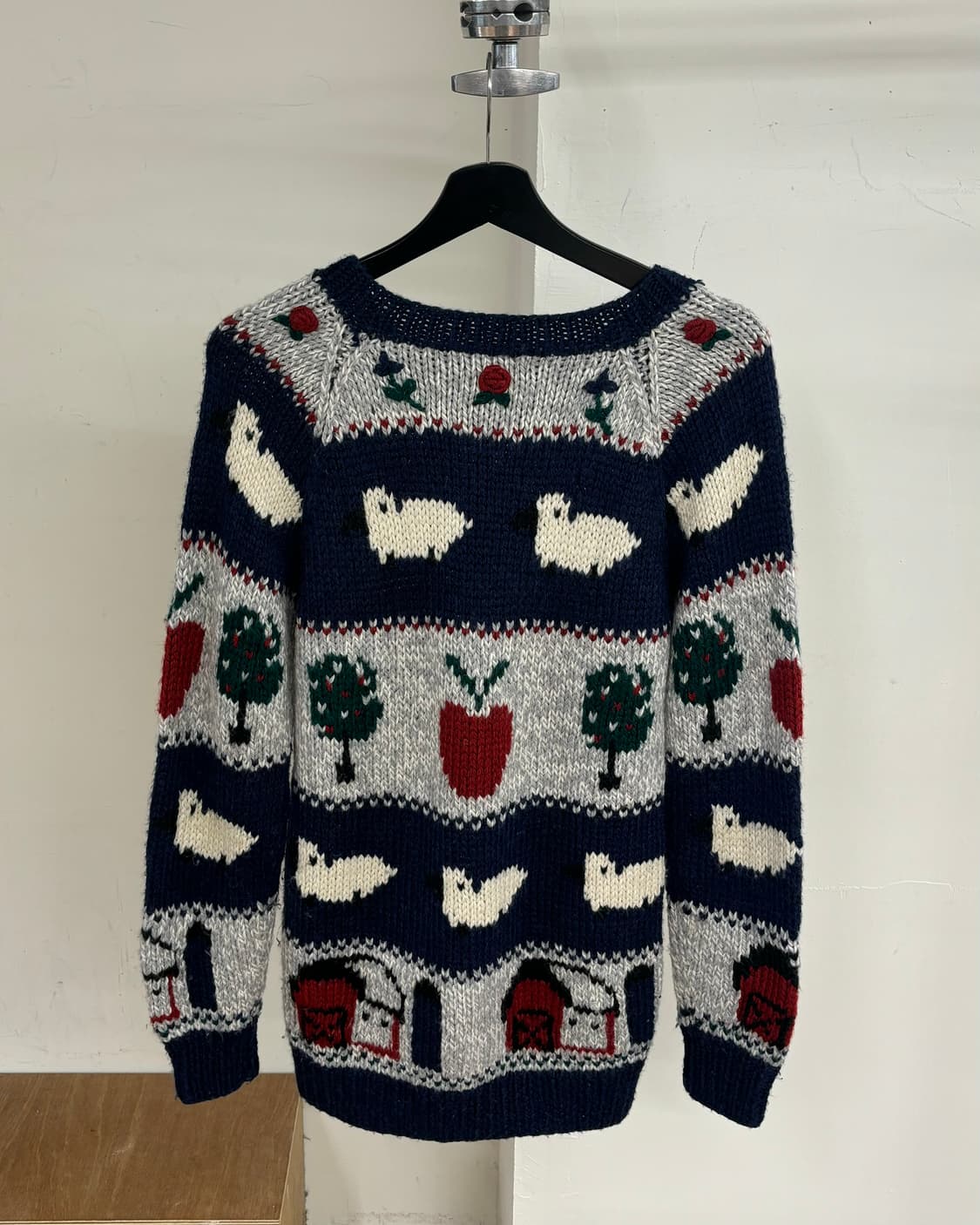 울리치 캐시미어 자카드 스웨터 상품이미지6