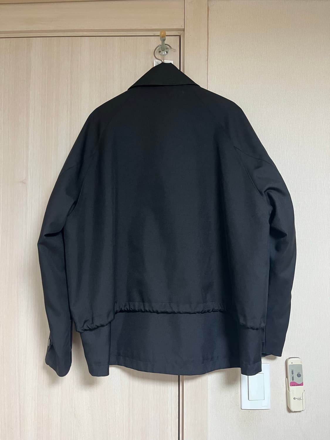 솔리드옴므 쉘파카 블랙 상품이미지2