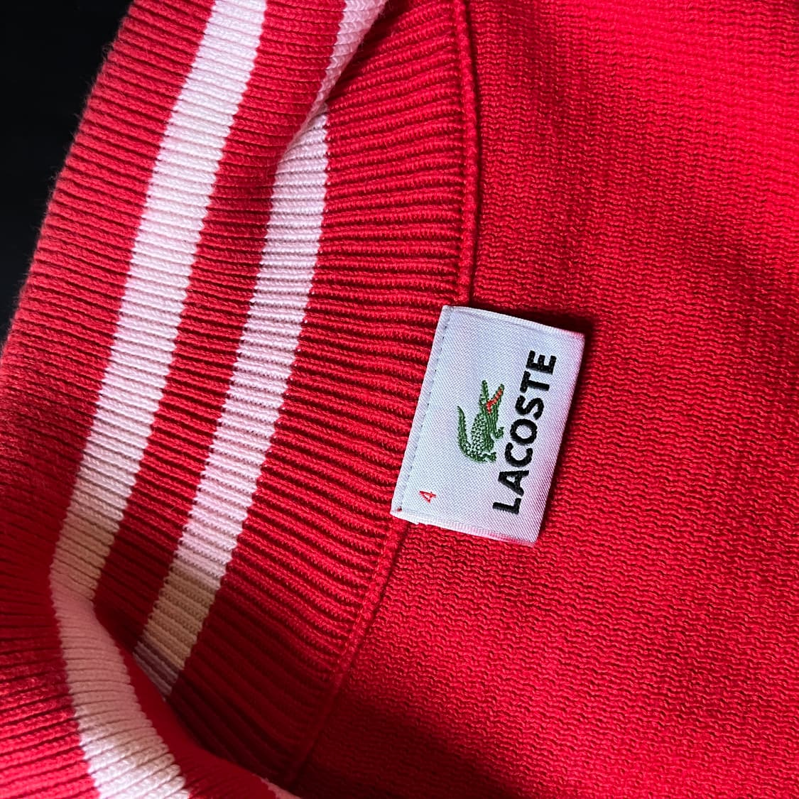 라코스테 니트 집업 상품이미지5