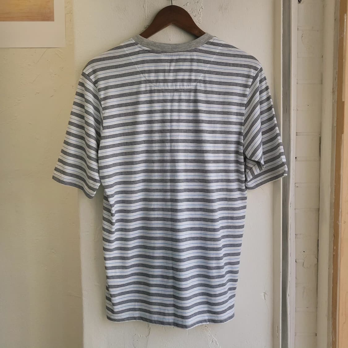 마리끌레르 옴므 멀티스트라이프 반팔티 상품이미지6