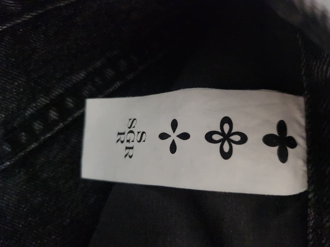 써저리 흑청 초판 클로버 데님 L 상품이미지4