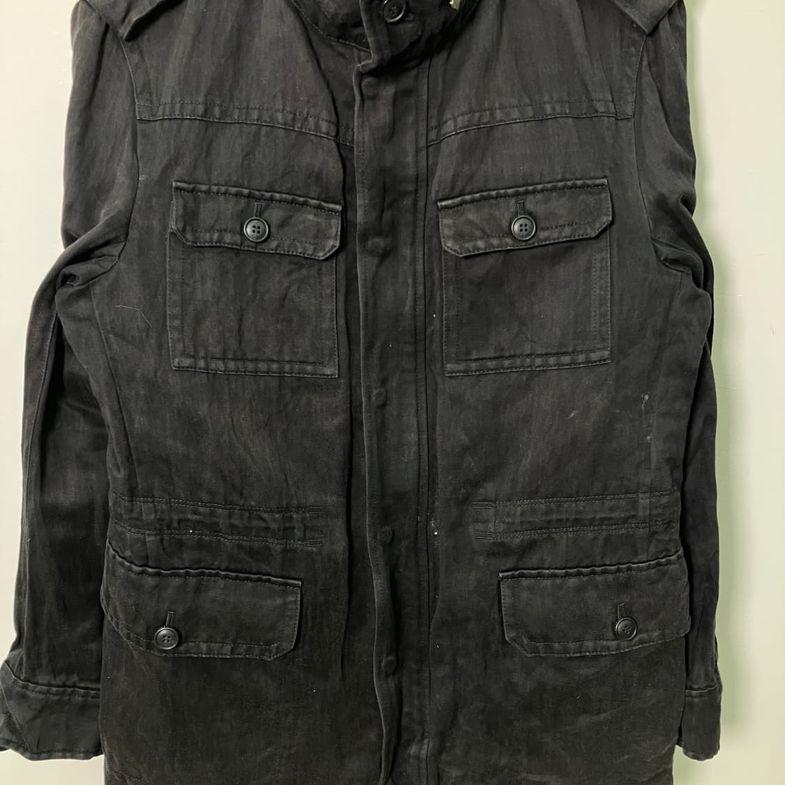 닐바렛 블랙 M-65 필드 자켓  상품이미지5