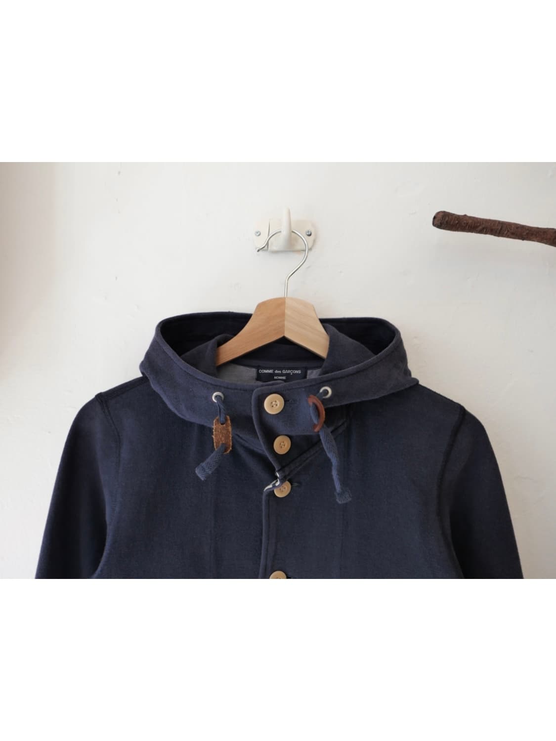 꼼데가르송 옴므 후디드 가디건 상품이미지5