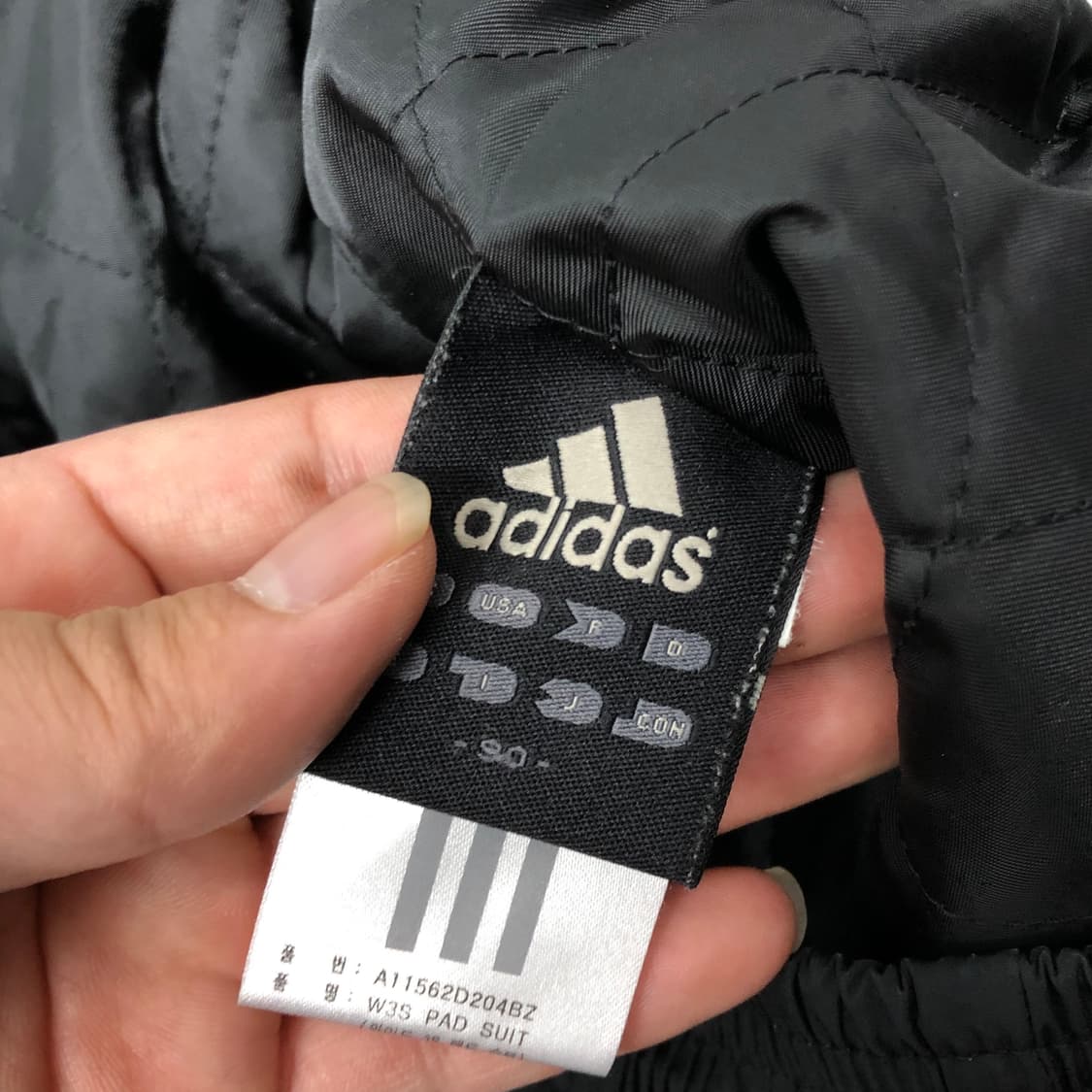 S 아디다스 삼선 와이드 트랙팬츠 상품이미지7