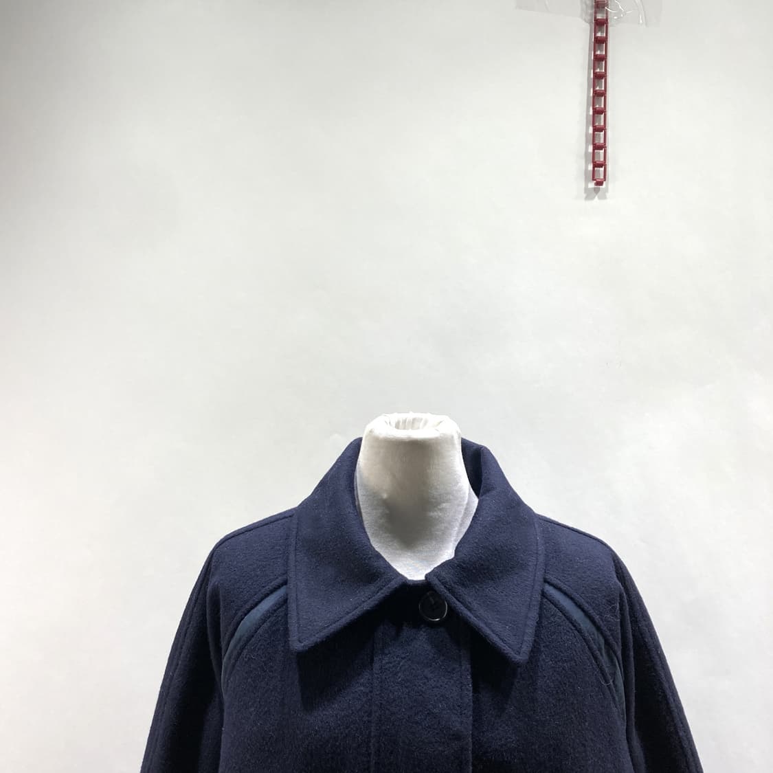 마뗑킴 2022 래글런 여성 울 코트 네이비 F 상품이미지2