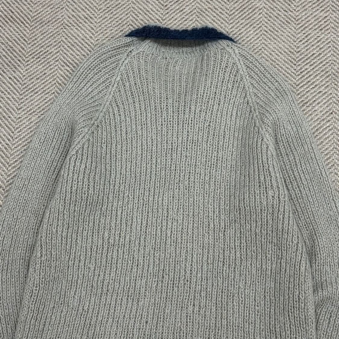 모리걸 니트 집업  v2081 상품이미지4