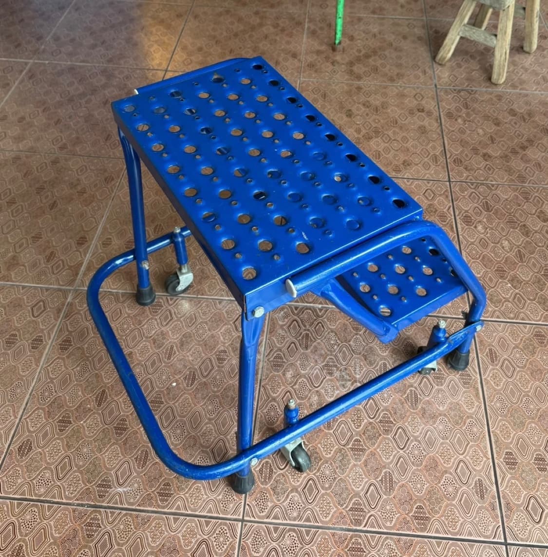 빈티지 철재 2단 롤링 스텝 스툴 (made in U.S.A.) 상품이미지9