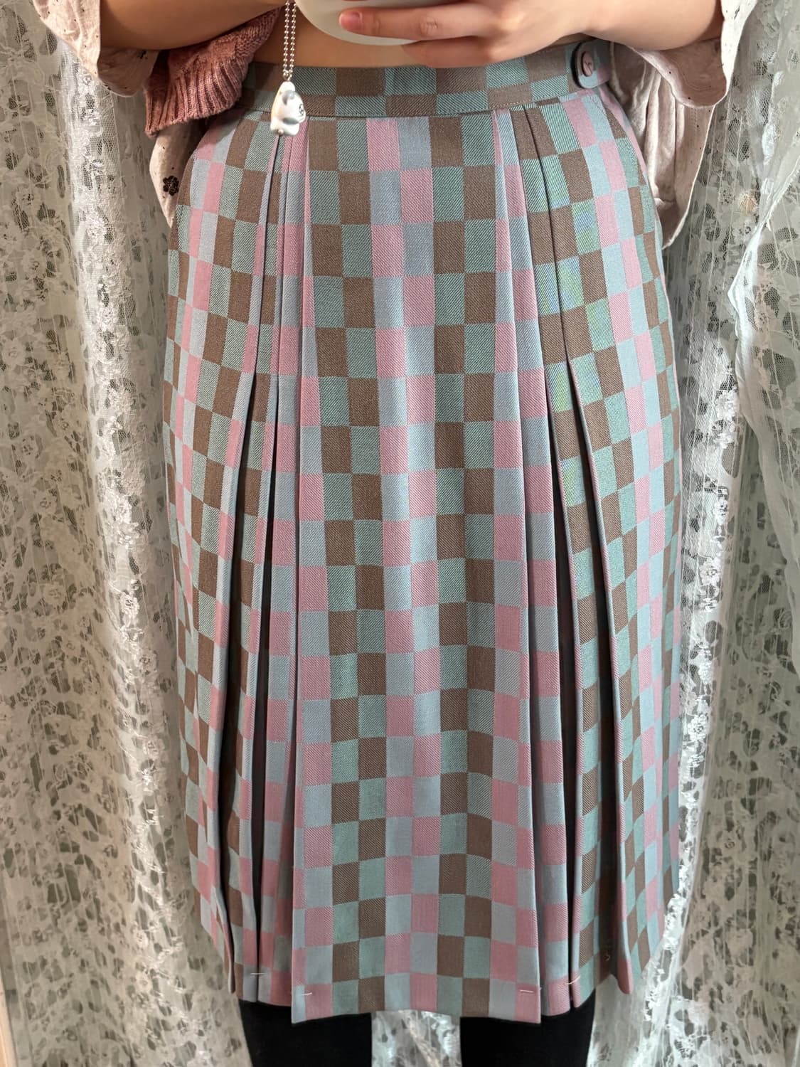 Strawberry mint choco skirt 상품이미지2