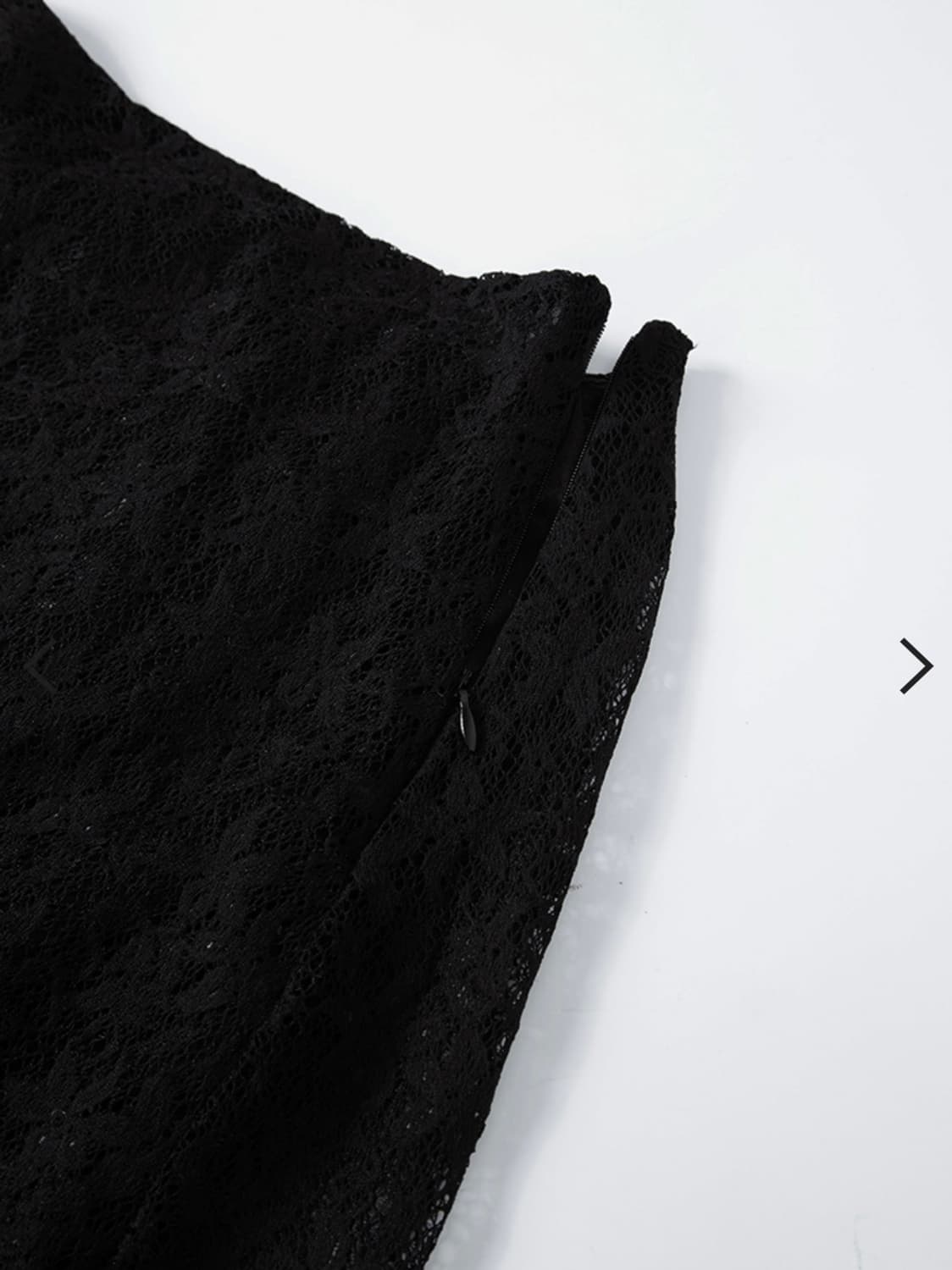 애즈온 ASON 레이스 미디 스커트 블랙KORI LACE MIDI SKI 상품이미지4