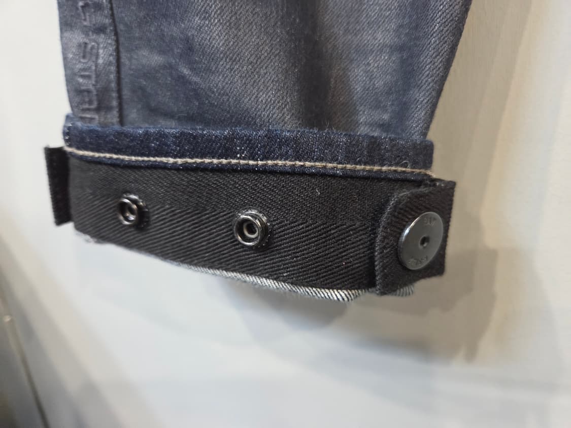 G-Star Raw 블랙 데님 청바지 사이드 지퍼(27)오일바지 상품이미지7