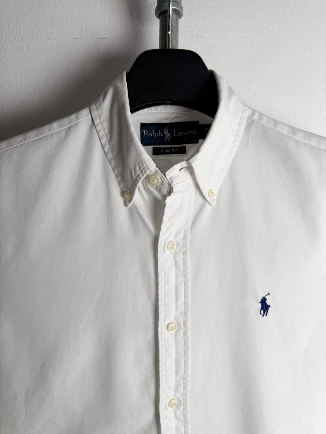 Polo Ralph Lauren Cotton White Shirt 상품이미지3