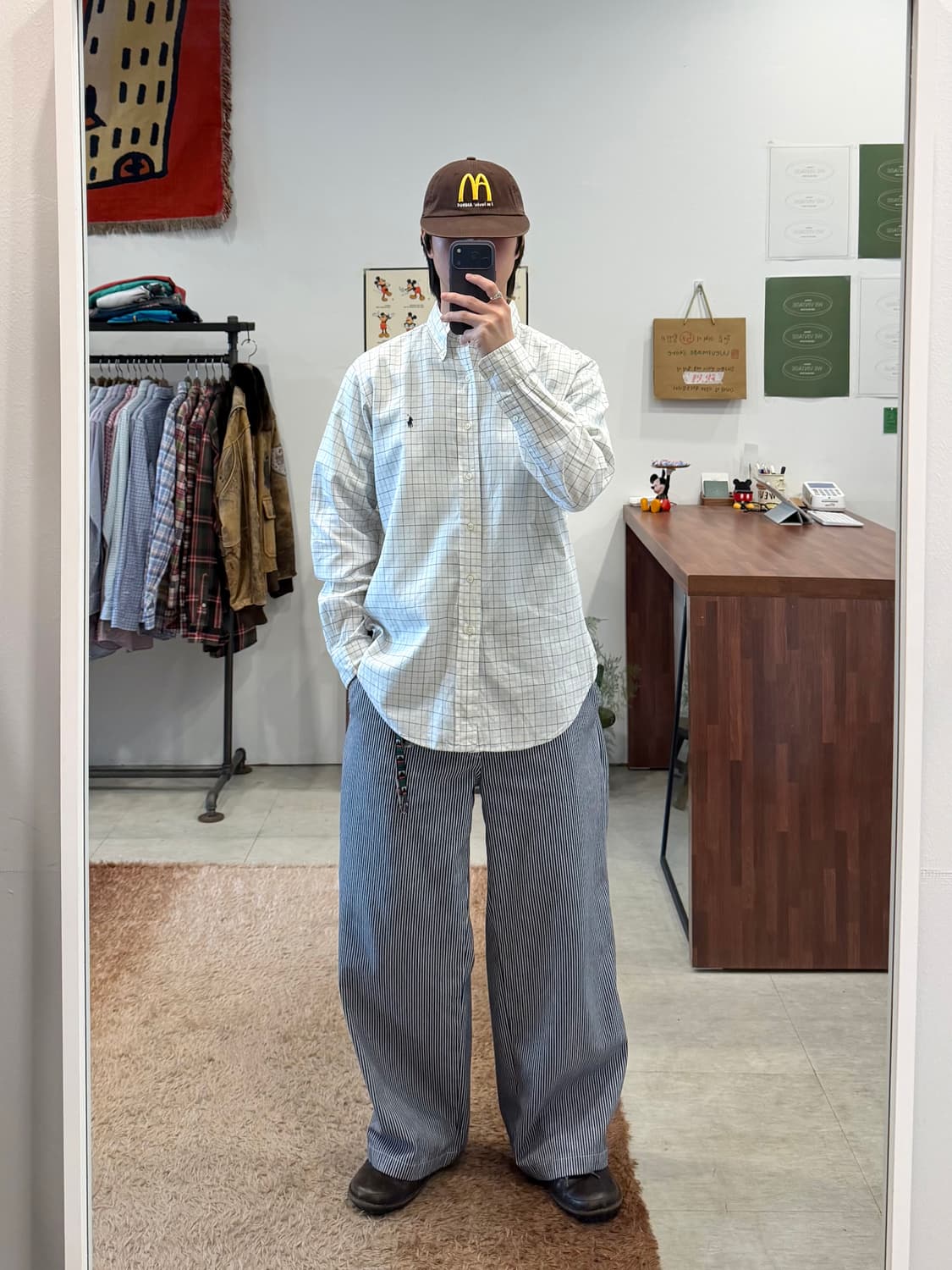 00s Polo RL 폴로 랄프로렌 Classic Fit 체크 셔츠 상품이미지2