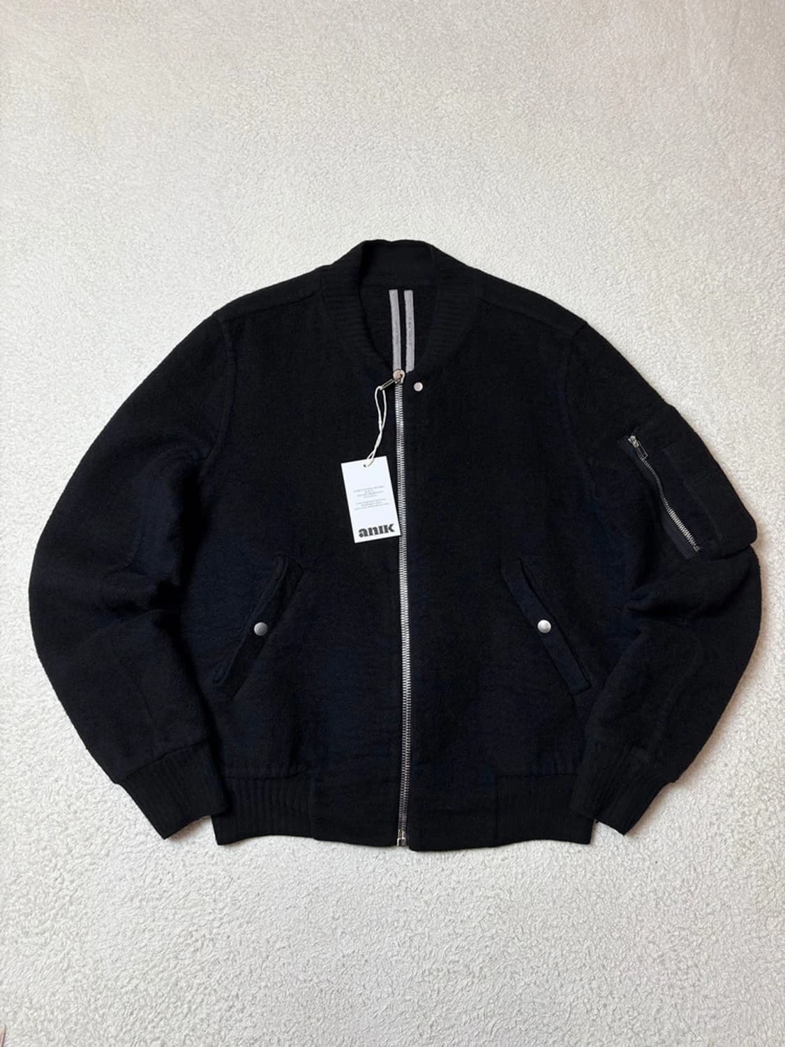 릭오웬스 17FW 캐시미어 블루종 자켓 PN6618 상품이미지1