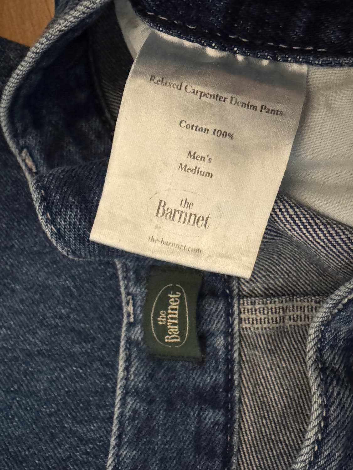 더바넷 릴렉스드 카펜터 데님 맨즈 M 상품이미지5
