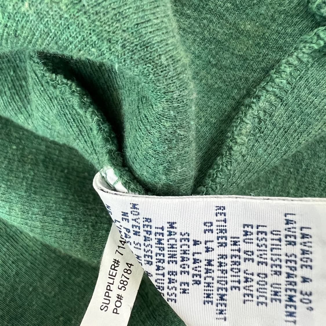 [L] 폴로 반집업 니트 상품이미지5