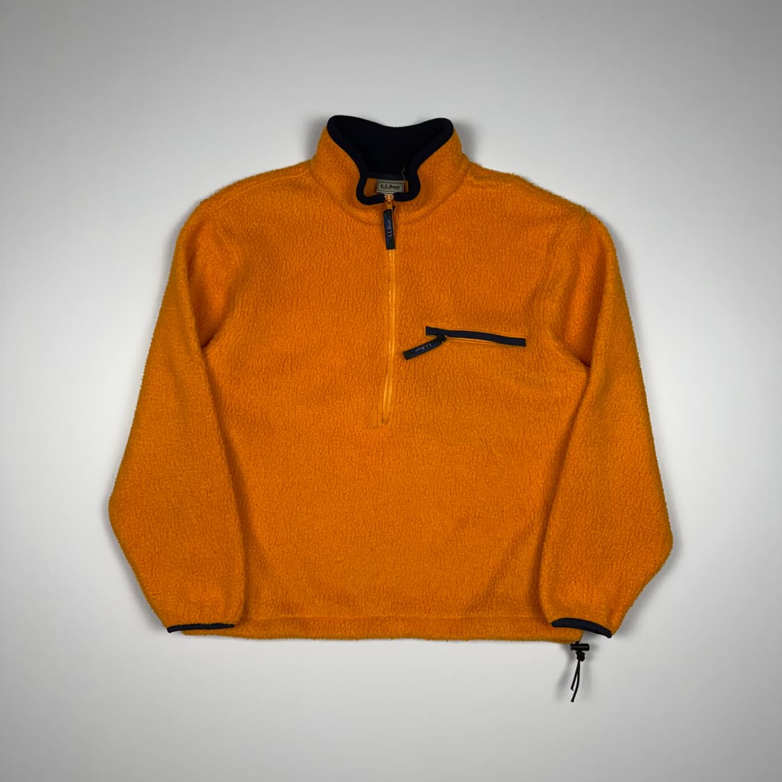 (105) 80s 엘엘빈 헤비 플리스 풀오버 옐로우 상품이미지1