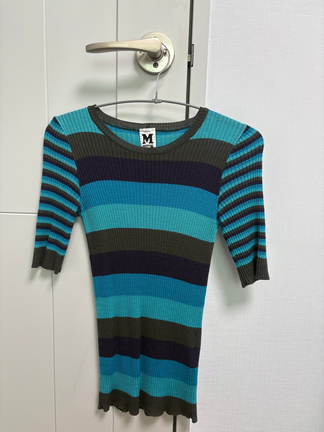 Missoni 블루 스트라이프 니트 탑 상품이미지1