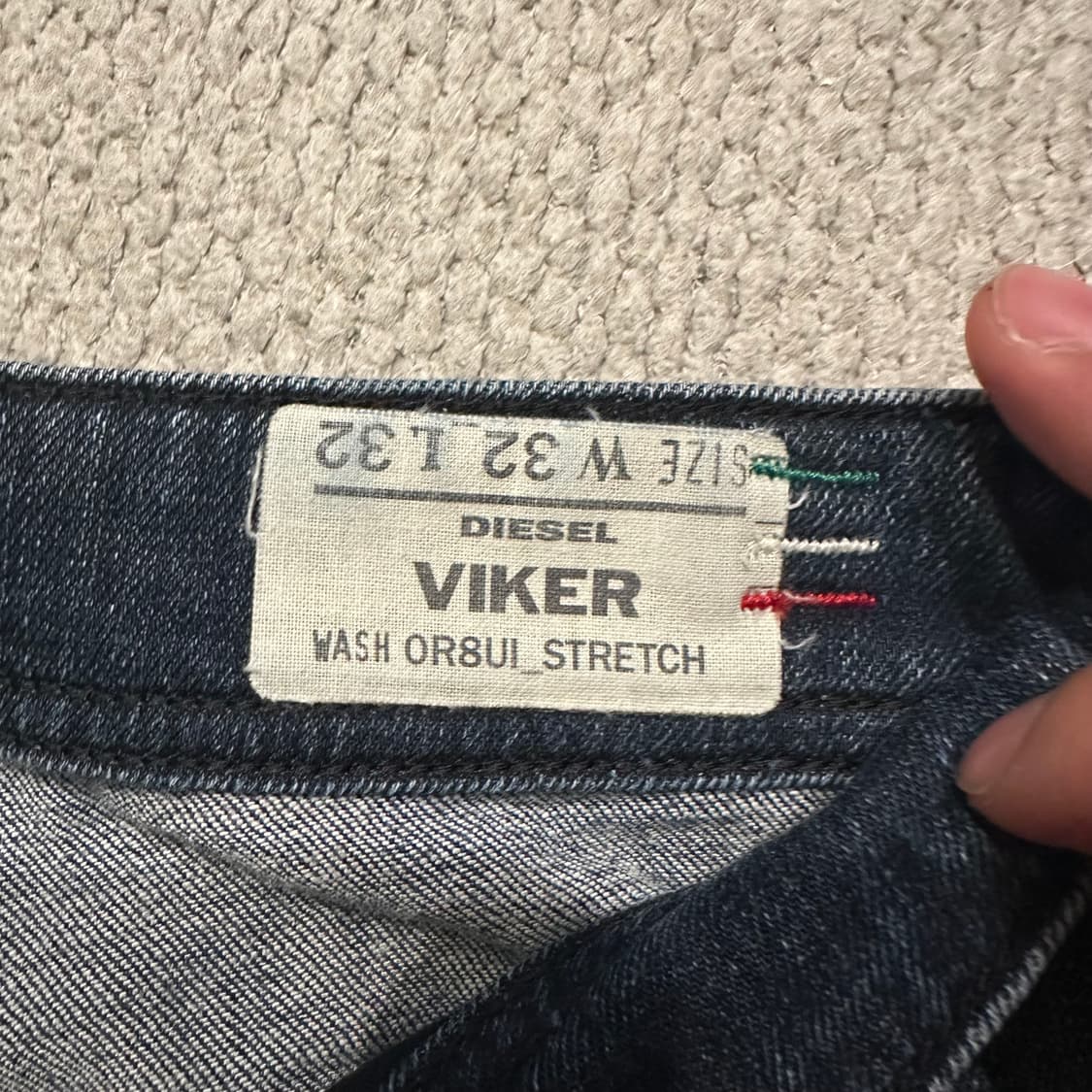 디젤 VIKER 스트레이트 데님 팬츠 상품이미지5