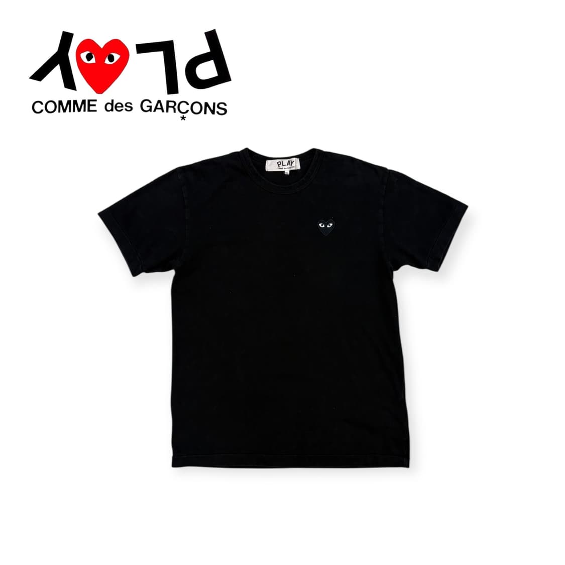 꼼데가르송 플레이 블랙와펜 티셔츠 상품이미지1