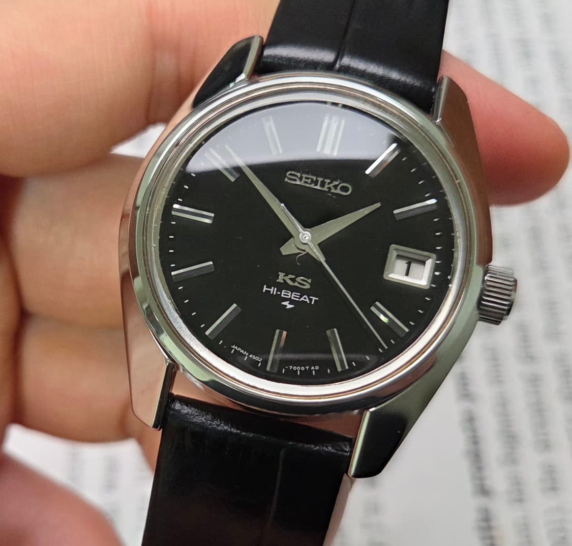 빈티지 킹세이코 45KS 와이드보이 수동메커니컬 금배꼽 ver.  상품이미지3